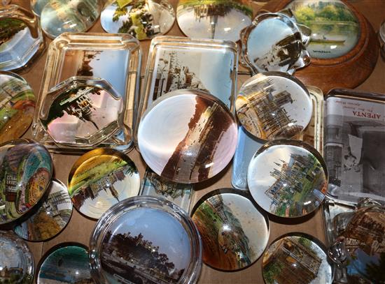 43 Edwardian and later gem-type glass paperweights